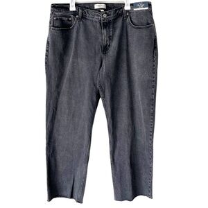 Abercrombie & Fitch Jeans Women's 33 16 Curve Love Black The Baggy Low Rise